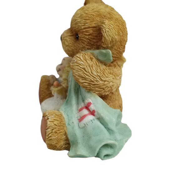 Enesco Cherished Teddies "Beary Special One" Vintage Baby 1st Birthday Figurine - Picture 2 of 6